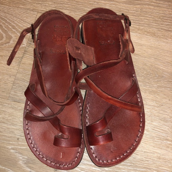 Camel ladies leather sandals size 41 - Picture 4 of 7